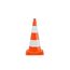  WEMAS Leitkegel Leitkegel tagesleuchtend, E750 3,1 kg orange Streifen weiß 12451707